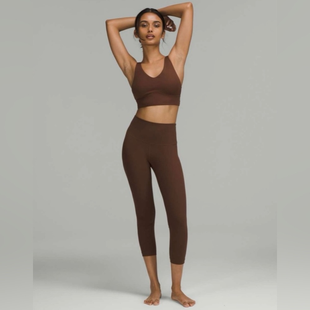 Lululemon Align Hr Crop 10 Java 23” Length - image 1